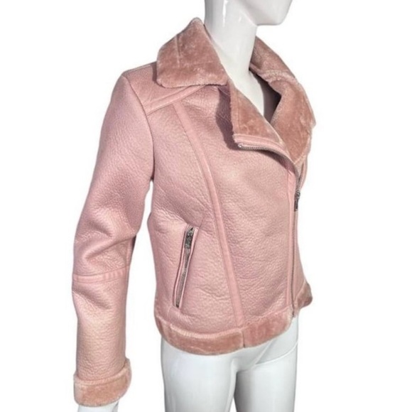 MISS SELFRIDGE stone colour AVIATOR JACKET
SIZE 4 | NEW - Picture 6 of 8